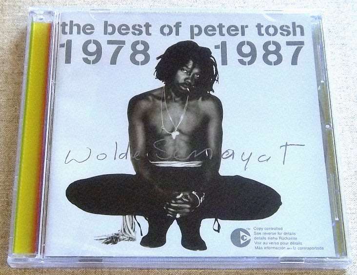PETER TOSH The Best Of Peter Tosh 1978-1987 SOUTH AFRICA Cat# CDEMCJ(WM)6083