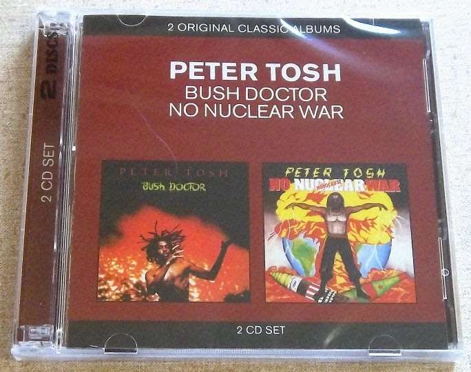 PETER TOSH Bush Doctor / No Nuclear War SOUTH AFRICA Cat#CDDBLD 040