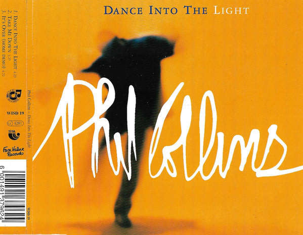 PHIL COLLINS Dance Into The Light SOUTH AFRICA Cat# WISD 19