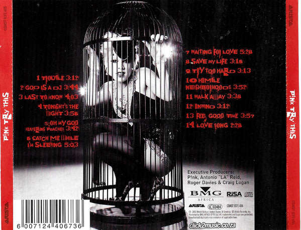 PINK Try This CD