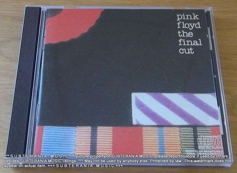 PINK FLOYD The Final Cut SOUTH AFRICA Cat# CDASF 3384