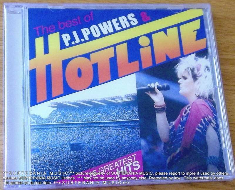 PJ POWERS & HOTLINE The Best Of SOUTH AFRICA Cat# CDJUKE 186