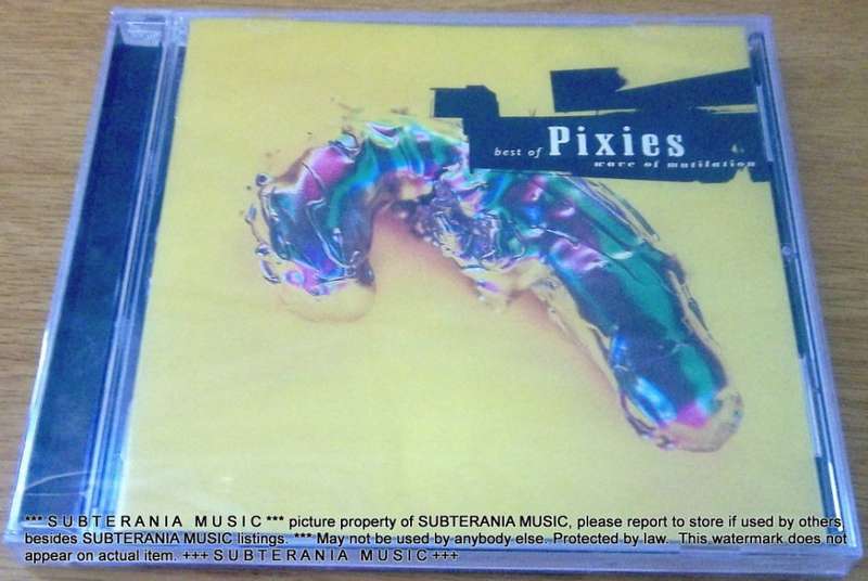THE PIXIES Best of / Wave of Mutilation SOUTH AFRICA Cat# CDJUST 011