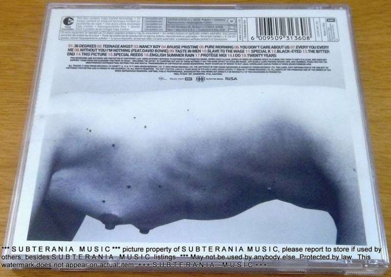 PLACEBO Once More with Feeling Singles 1996-2004 CD