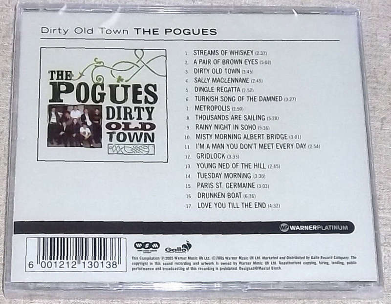 THE POGUES Dirty Old Town [Best Of]