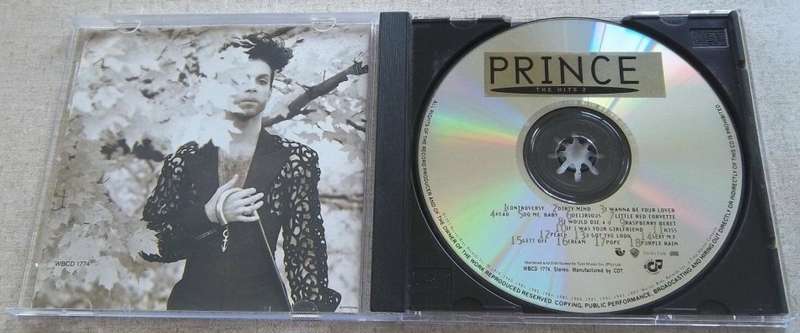 PRINCE The Hits 2 SOUTH AFRICA Cat# WBCD 1774