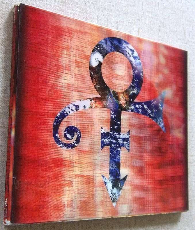 PRINCE Planet Earth USA Cat# 88697129702 Lenticular cover showing images