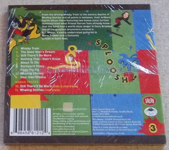 PROCOL HARUM Home + xtra trax UK Cat#SALVOMDCD21