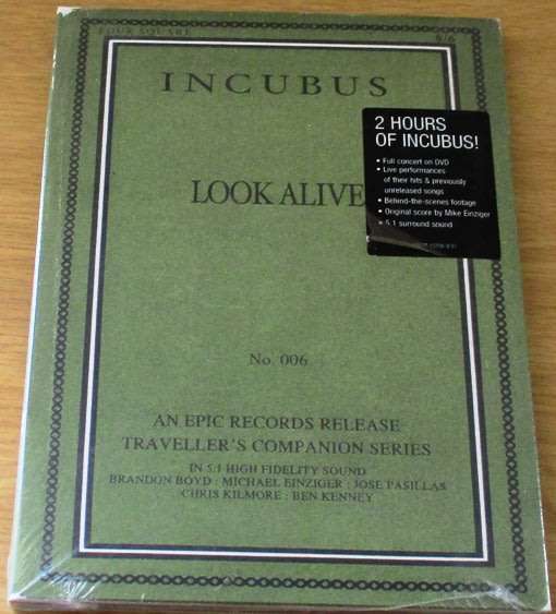 INCUBUS Look Alive DVD  [SEALED]