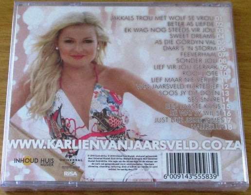 KARLIEN VAN JAARSVELD Jakkals Trou Met Wolf Se Vrou CD