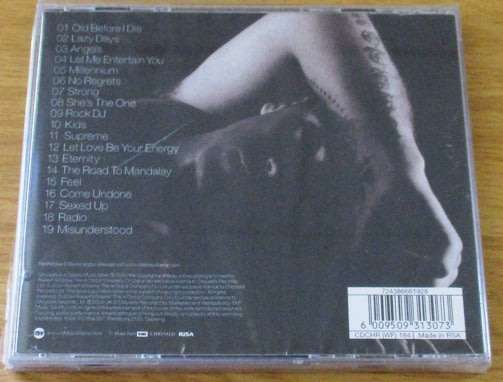 ROBBIE WILLIAMS Greatest Hits CD