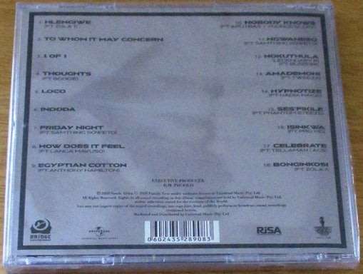 CASSPER NYOVEST A.M.N (Any Minute Now) CD