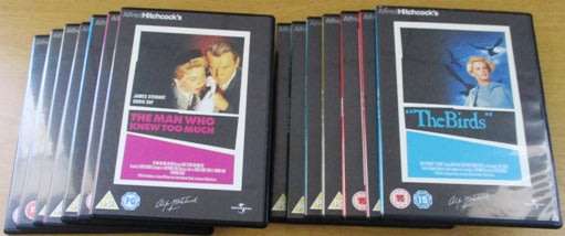 ALFRED HITCHCOCK 16 FILM DVD BOX SET