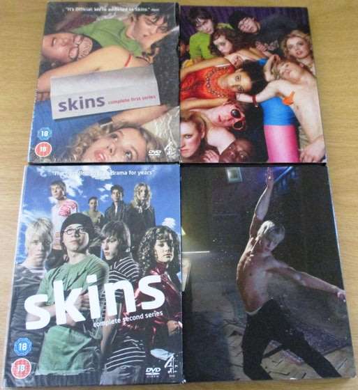 SKINS The Complete First +  Second Series BBC