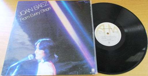 JOAN BAEZ From Every Stage 2xLP VINYL RECORD