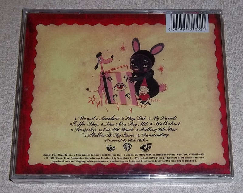 RED HOT CHILI PEPPERS One Hot Minute SOUTH AFRICA Cat# WBCD 1818
