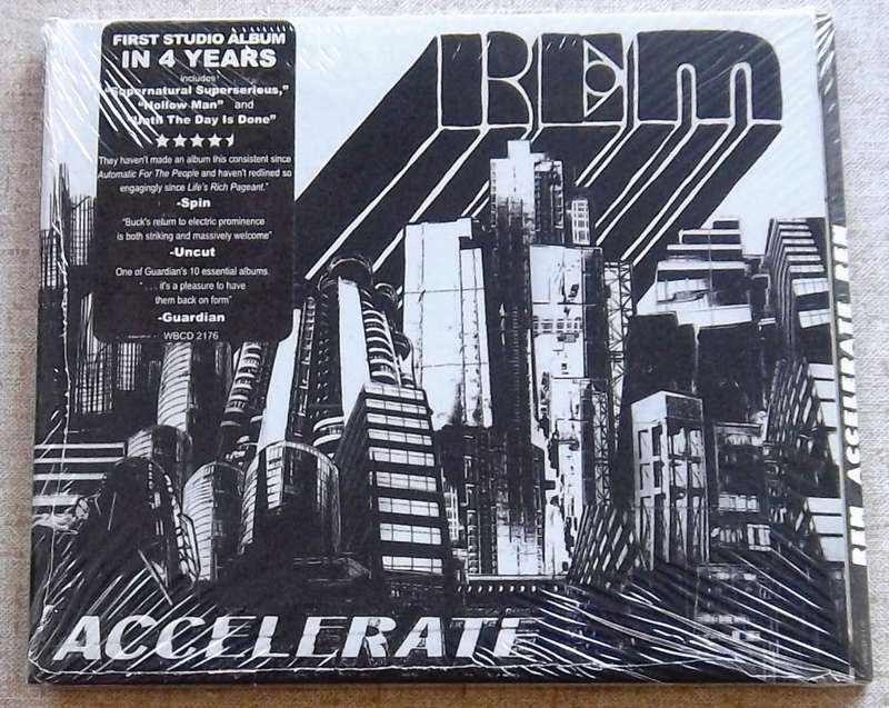 R.E.M. Accelerate SOUTH AFRICA Cat# WBCD 2176