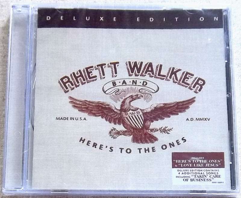 RHETT WALKER BAND Heres to the Ones Deluxe Edition CD