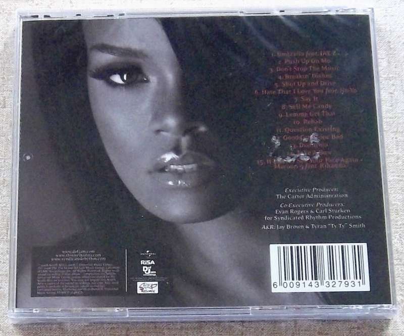 RIHANNA Good Girl Gone Bad: Reloaded SOUTH AFRICA Cat#STARCD 7248