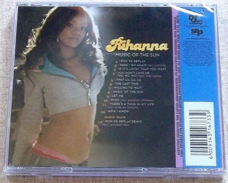RIHANNA Music of the Sun SOUTH AFRICA Cat# FPBCD 498