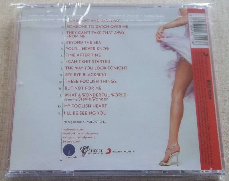 ROD STEWART The Best Of The Great American Songbook SOUTH AFRICA Cat# CDJAY268