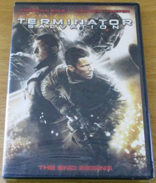 THE TERMINATOR Salvation DVD Christian Bale