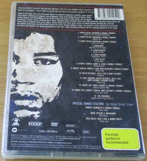 EXPERIENCE HENDRIX DVD