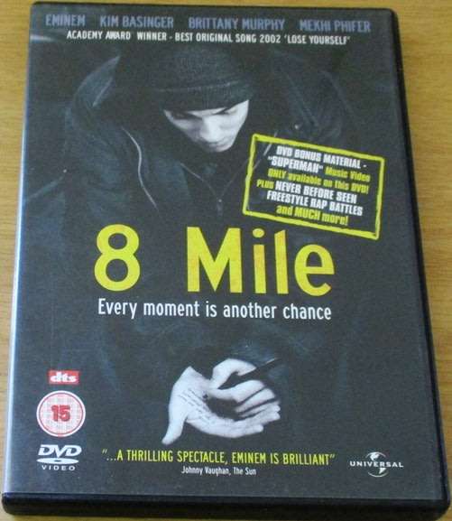 8 MILE Eminem DVD