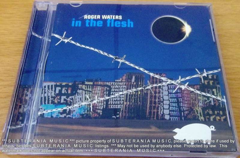 ROGER WATERS In The Flesh 2XCD SOUTH AFRICA 2000 Cat# CDCOL 6224 J VG+