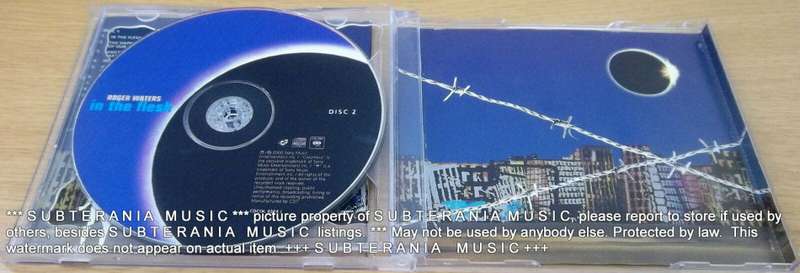 ROGER WATERS In The Flesh 2XCD SOUTH AFRICA 2000 Cat# CDCOL 6224 J VG+