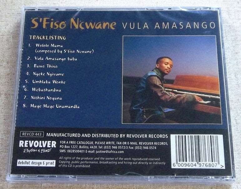 SFISO NcWANE Vula Amasango Cat# REVCD443