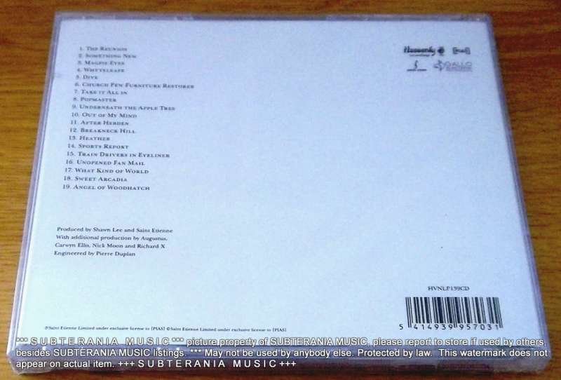 SAINT ETIENNE Home Counties SOUTH AFRICA Cat# HVNLP139CD Jewel case version