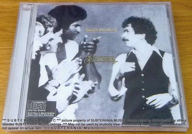 SANTANA Inner Secrets SOUTH AFRICA Cat# CDANIC 40009