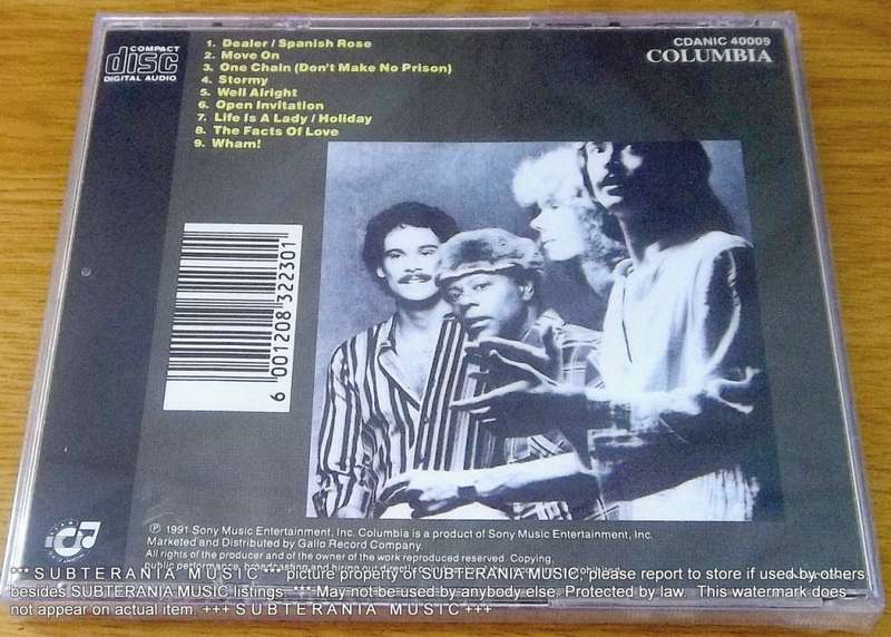 SANTANA Inner Secrets SOUTH AFRICA Cat# CDANIC 40009