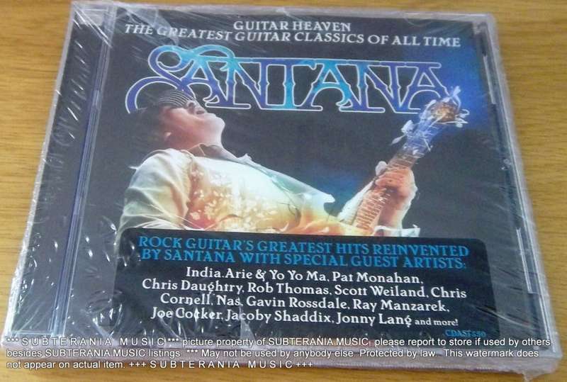 SANTANA Guitar Heaven  The Greatest Guitar Classics SOUTH AFRICA Cat# CDAST550