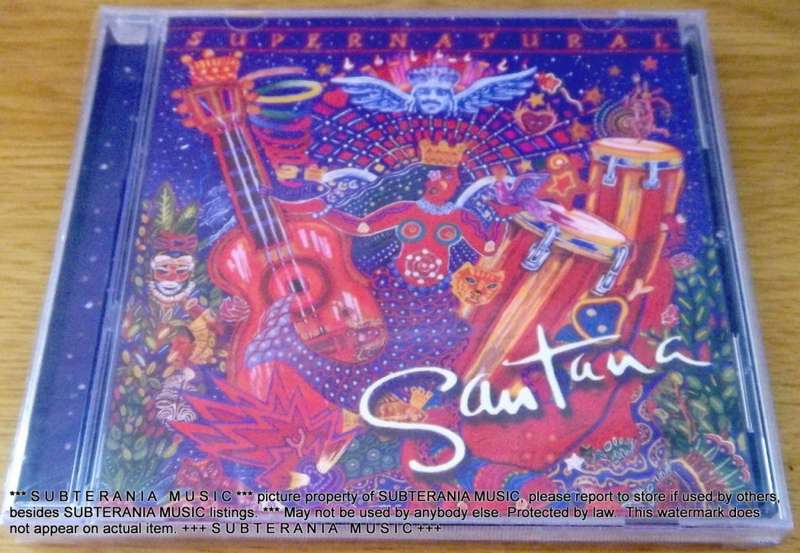 SANTANA Supernatural SOUTH AFRICA Cat# CDAST (WF) 383