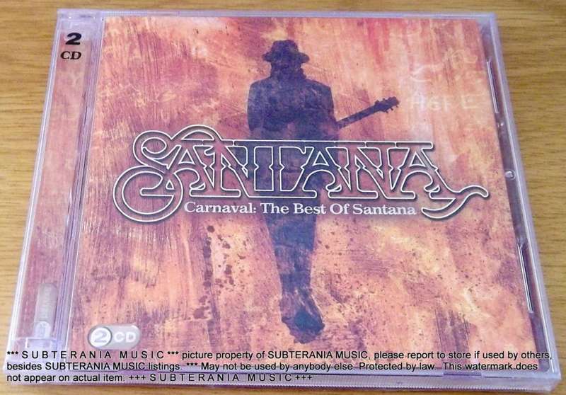 SANTANA Carnaval: The Best Of Santana SOUTH AFRICA Cat# CDCOL 7278