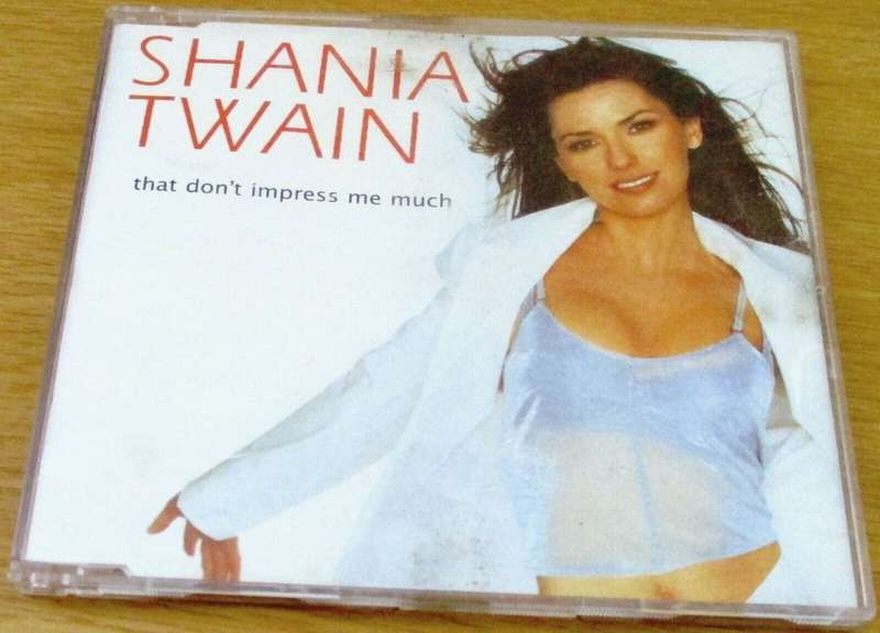 SHANIA TWAIN That Dont Impress Me Much SOUTH AFRICA Cat# MAXCD151  [EX]