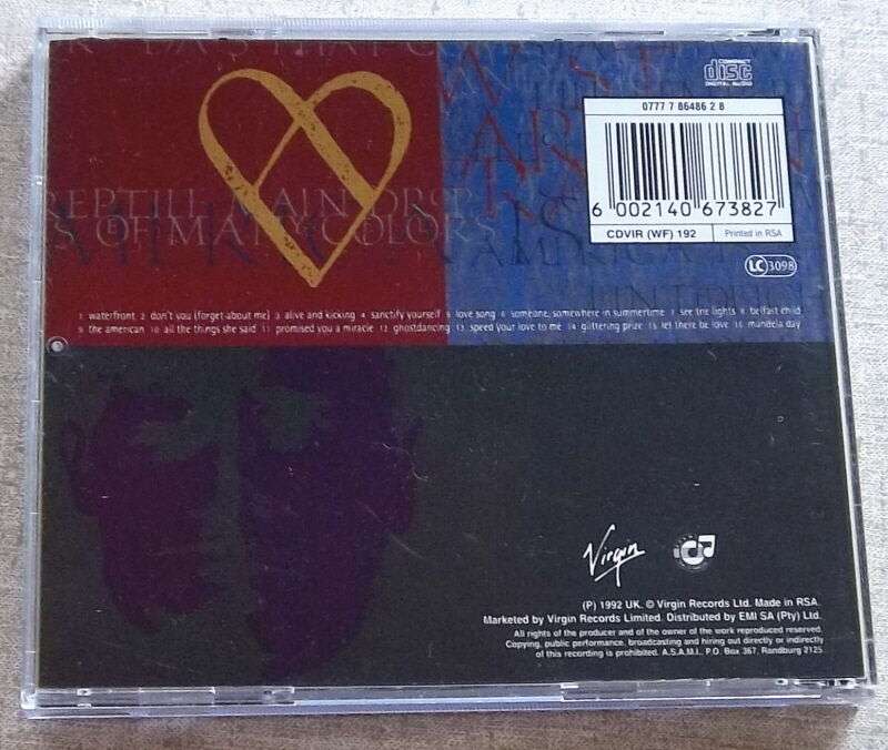 SIMPLE MINDS Glittering Prize SOUTH AFRICA Cat# CDVIR (WE) 192 [VG]