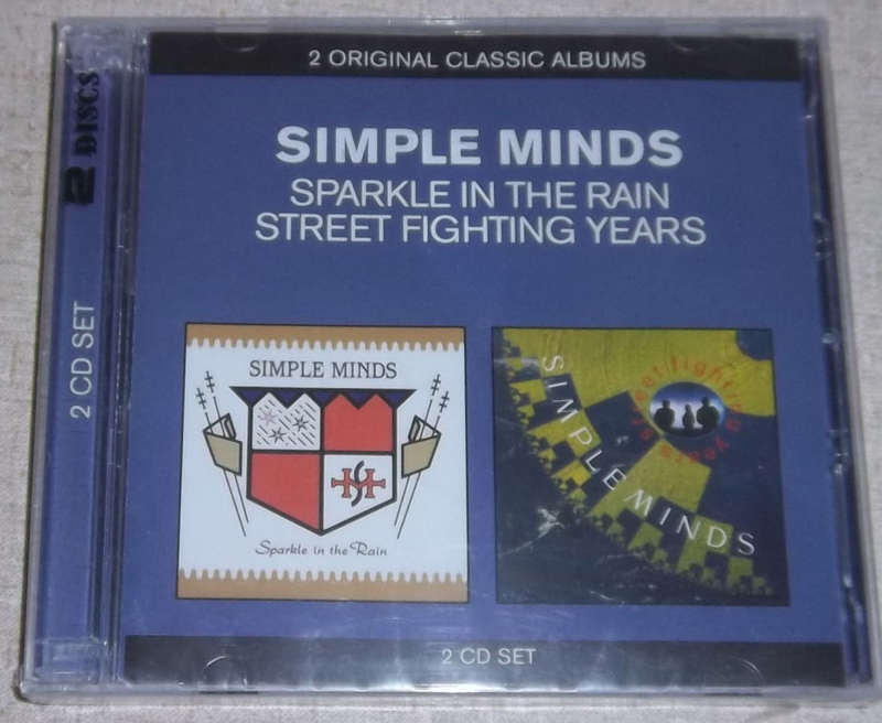 SIMPLE MINDS Sparkle in the Rain / Street Fighting Years 2CD SOUTH AFRICA