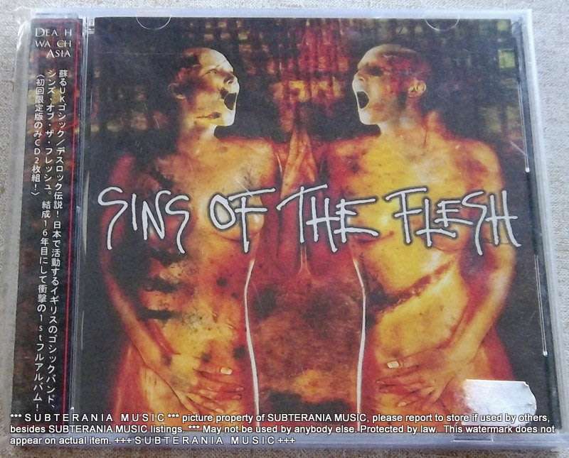 SINS OF THE FLESH The Death Of The Flesh JAPAN Cat# DWA 701 [INDUSTRIAL]
