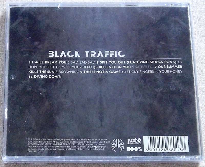 SKUNK ANANSIE Black Traffic SOUTH AFRICA Cat# CDJUST571