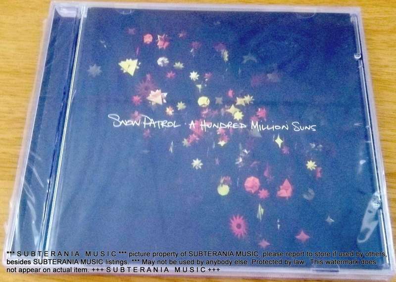SNOW PATROL A Hundred Million Suns SOUTH AFRICA Cat# 1785262 / STARCD 7284-1