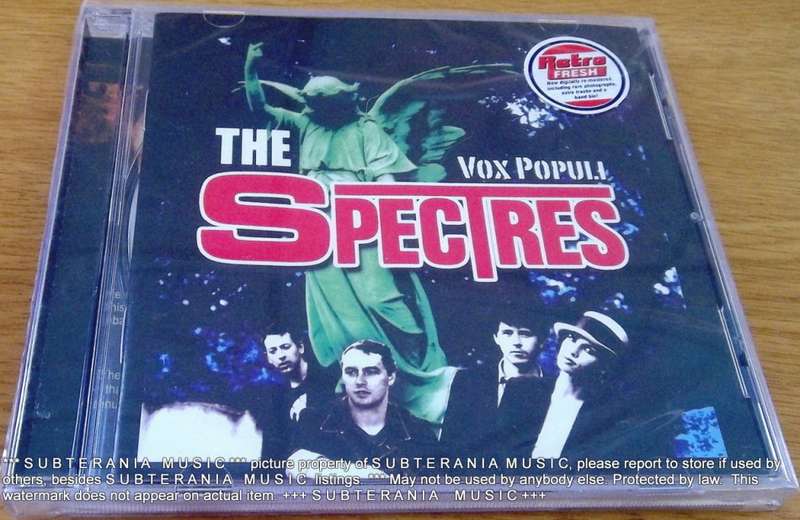THE SPECTRES Vox Populi Best of The Spectres SOUTH AFRICA Cat# FRESHCD 141
