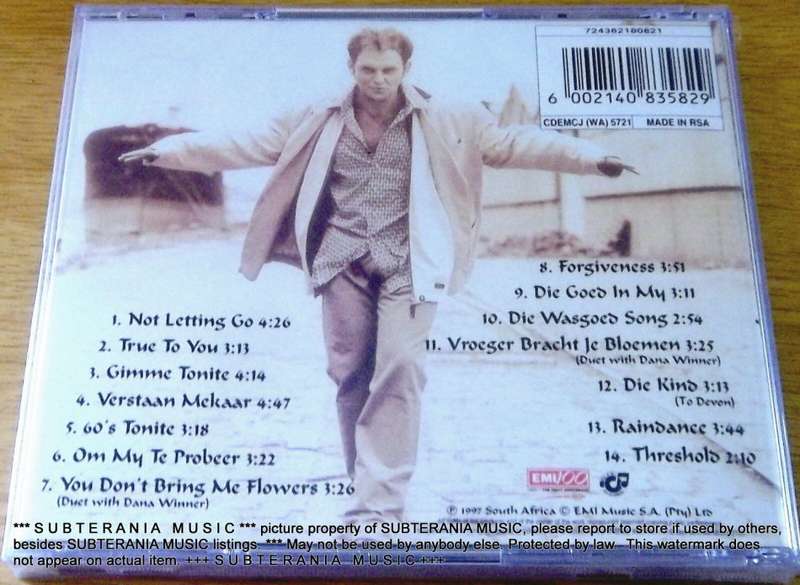 STEVE HOFMEYR True To You SOUTH AFRICA Cat# CDEMCJ(WA) 5721