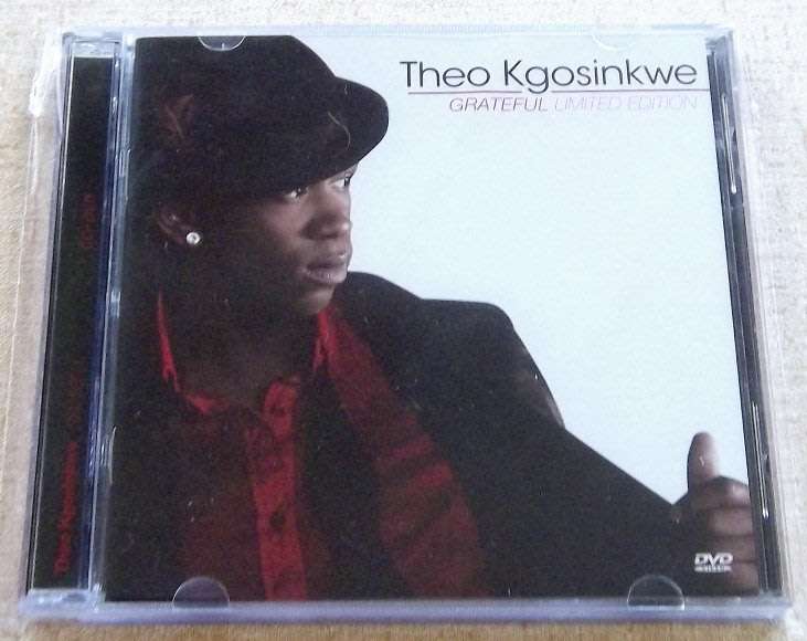 THEO KGOSINKWE Grateful Limited Edition CD+DVD SOUTH AFRICA Cat# CDGURB160