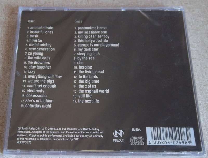 SUEDE The Best Of Double CD *sealed*