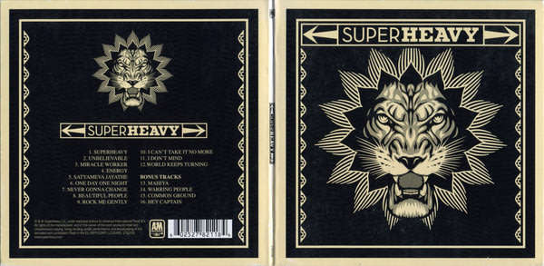 SUPERHEAVY Superheavy + 4 Bonus Tracks CD