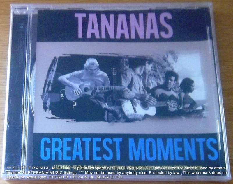 TANANAS Greatest Moments SOUTH AFRICA Cat# CDGBS024