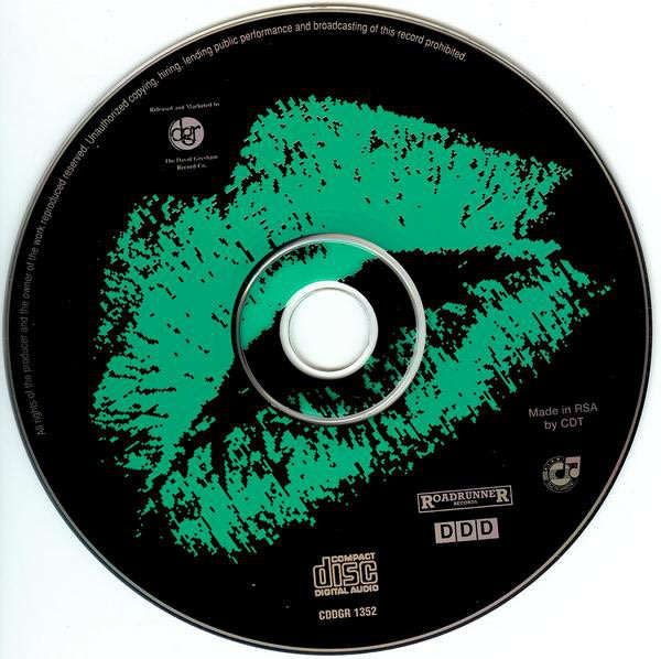 TYPE O NEGATIVE Bloody Kisses SOUTH AFRICA Cat# CDDGR 1352